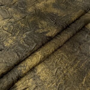 Retro Imitation Acetate Fabric Hot Throne Pleated Texture Chinese Bronze Cool Cheongsam Cloth Skirt Wide Leg Pants