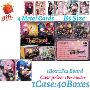New B5 Size Goddess Board Hero’s Beat Board Hobby Waifu Board Genshin Collection Doujin Hutao Ganyu Rare Card Toy Gift