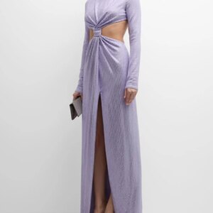 Sexy Backless Deisgn Long Dresses High Slit for Women Sexy Illusion Long-sleeved Maxi Party Summer Prom Dress فساتين سهرة