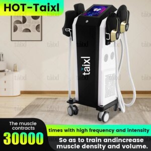 EMS NEO RF Weight Lose Electromagnetic Body Muscle Stimulate Fat Removal Slimming Body Shaping Machine TAIXL