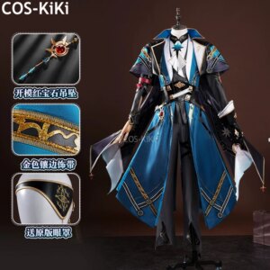 COS-KiKi Honkai: Star Rail Anaxagoras Game Suit Handsome Uniform Cosplay Costume Halloween Carnival Party Role Play Outfit Men