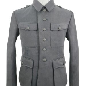 GUDA-068 WWII German M42 Heer NCO Grey Gabardine tunic Feldbluse