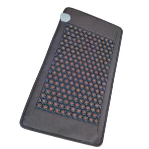 Nano Tourmaline Electric Heating Massage Mat Far Infrared Thermal Therapy Germanium Mattress Negative Ion Korea Design