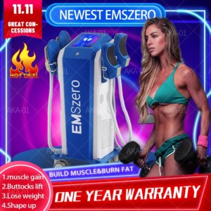 EMSzero Neo RF Fat Burning Body Slimming Build Muscle Machine EMS Sculpting Tighten Muscles 6500W