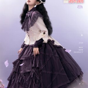 in stock Irelia H Puella Magi Madoka Magica Akemi Homura Cosplay Costume for women cosplays anime lolita dresses