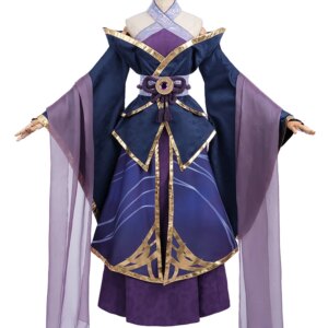 Game Spirit Blossom Alune Cosplay Costume Anime Women Roleplay Alune Kimono Suit Halloween Full Set For Women Men Party Props