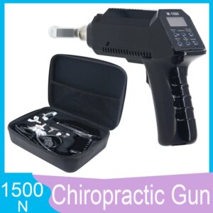 1500N Electric Professional Chiropractic Adjusting Tool Adjustable Massage Gun Physical Therapy Cervical Correction Massage