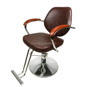 Wholesale salon stool beauty furniture stainless steel styling chair for hairdressing