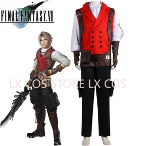 Game Dissidia Vaan Sky Pirat Cosplay Costume Halloween Party Custom Made Any Size