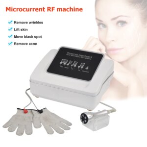 Beauty Spa Salon Home Use EMS Microcurrent Gloves Face Lifting micro current machine rf radio frequency massage Facial Toning