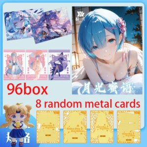 2025 Newest Moonlight Sweet Words A5 Size Waifu Boards Goddess Story Collection Card Swimsuit Bikini Booster Box Habbies Gift