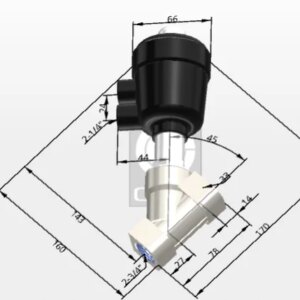 2025 New and original AIRTAC angle seat valve of Yadeke 2JW20020Q50G