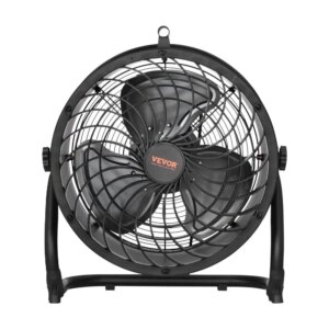 14 Inch Industrial Floor Fan 3 Speeds 360 Degree Adjustable Tilt High Velocity Space