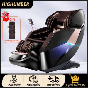 3-year warranty Massage Chair Full Body 4d Zero Gravity Shiatsu Heating Thai Stretching Massage Chair with Bluetooth Music
