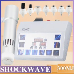 New 300MJ Shockwave Therapy Machine For ED Treatment Waist Back Massage Pain Relief Relaxation Physiotherapy Shock Wave Massager