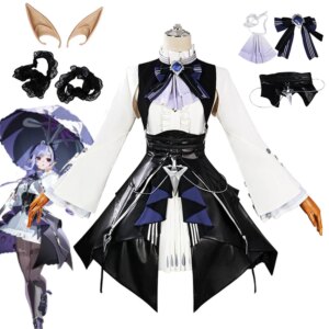 Game Zenless Zone Zero Cosplay Vivian Sakura Matou Party Roleplay Costume Female Adult Suit Outfits Halloween Carnival Party