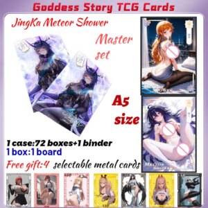2025 Newest Jing Ka Meteor Shower A5 Boards Waifu Acrylic Borad Anime Rare Hobby Collection ACG Girls