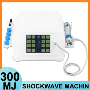 300mj Shockwave Therapy Machine For Pain Relief Body Muscle Physiotherapy Portable Body Massager Shock Wave Equipment