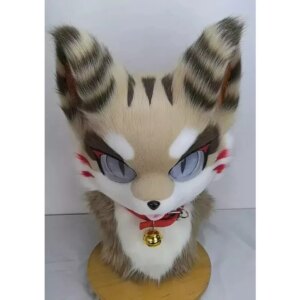 Fursuit Husky Fox Mascot (head) Halloween Party Fur Cosplay Gift