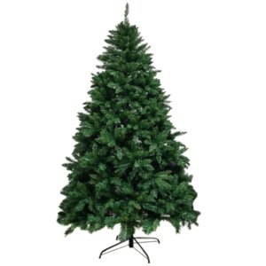 6FT Classic Christmas Tree with 1204 Branch Tips FlameRetardant PVC Environmentally Friendly Artificial