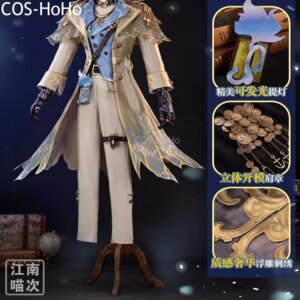COS-HoHo Identity V Naib Subedar Mercenary Sixth Anniversary Game Suit Gorgeous Cosplay Costume Halloween Party Outfit Men S-XXL