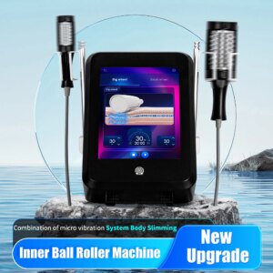 Vacuum Inner Ball Roller 360 Degree Rolling Cellulite Massage Weights Loss Machine Body Muscle Body Slimming Fat Removal