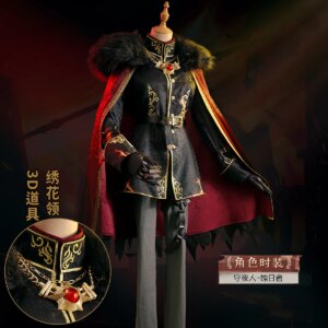 COS-HoHo Identity V Ithaqua Sun Gold Skin Fashion Game Suit Handsome Uniform Cosplay Costume Halloween Party Role Play Outfit