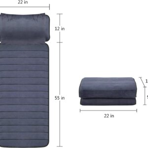 Best Sales Foldable Adjustable Full Body Electric Heated Massage Cushion Kneading Back Massage cushion