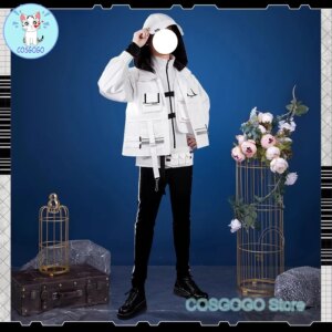 [Customized] VTuber Lauren Clutch Mode Type Cosplay Costume Cos Game Anime Party Uniform Hallowen Play Role Clothes Clothing