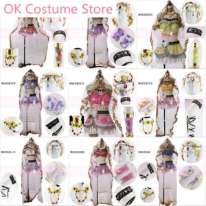 Anime Lovelive All Members May New Card Arab Aladdin Dancers Awakening Uniform Cosplay Costume For Women Custom-made