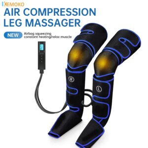 New Foot air pressure leg massager promotes blood circulation body massager muscle relaxation lymphatic drainage device 360°