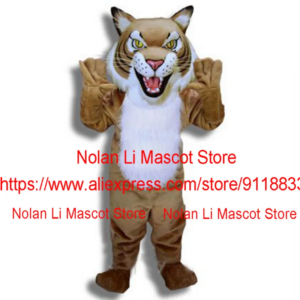High-Quality EVA Material Helmet Tiger Mascot Costume Role-Playing Movie Props Cartoon Suit Performance Walking 412