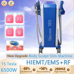 15 Tesla 6500W Body Sculpting Machine 200Hz Emsone NEO Muscle Stimulator RF HIEMT Ems Body Slimming Device