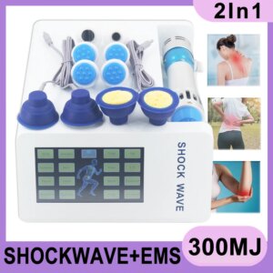300MJ Shockwave Treatment Machine ED Treatment Relief Pain Sports Injury Muscle Stimulation Health Care Fatigue Relaxation