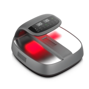 2025 New PEMF Stainless Steel Foot Massage Tool Terahertz Foot Therapy Red Blue Light 2 1 RF Heat Frequency Warm Therapy Product