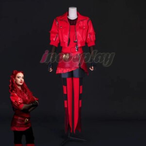 Red Cosplay Costumes Women Fancy Party Dress Suit Anime Clothing Halloween Carnival Uniforms Custom Made