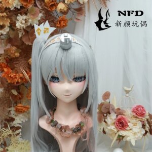Kigurumi fleet, winter moon Kigurumi mask full headband lock cosplay headshell props costume anime game