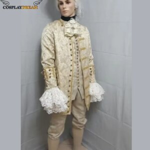 Historical Renaissance Vintage Rococo Mens Costumes Victorian suits Marie Antoinette Ball Gown custom made Christmas suits