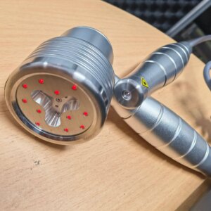 Human Vet Pet Pain Relief 1295mW Cold Laser Therapy Infrared Physiotherapy Lamp With Red Light 808nm 650nm For Wound Healing
