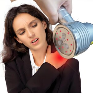 Cool Red Light Laser Therapy Machine, Handheld Massage Machine, LLLT Safe For Body, Rheumatism, Joint, Muscle Pain Relief, Pet