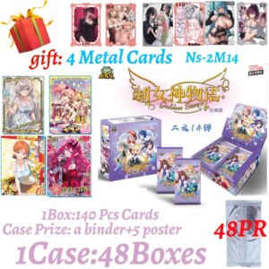 2025 New Waifu Cards Goddess Story Ns-02M14 Doujin Booster Box Hobby Game Card Spicy Rare Card LSP SSP SSR Toy Gifts