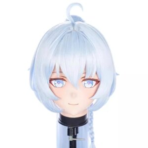 Customize Character Crossdressing Kig Mask Anime figures Cosplay Full Head Mask Japanese Anime Role Play Kigurumi Mask BJD