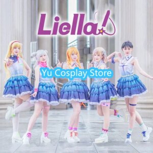Anime LoveLive!Superstar!! Liella Shibuya Kanon Cosplay Costumes Women Cute Dancing Dress Halloween Carnival Uniform Custom Made