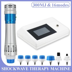 Portable Shockwave Therapy Machine For ED Treatment Shoulder Back Pain Body Massage Household Shock Wave Instrument 16 Modes