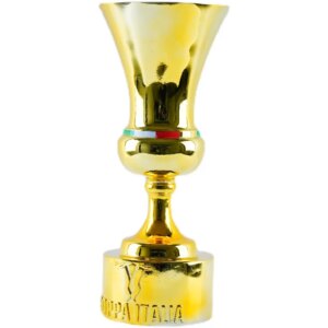 hot sale  new style Coppa Italia Trophy 44CM 1:1Trophy Gold Fans Decorative Gift Souvenir Resin Fans Souvenir Collection