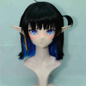 Kigurumi Melt Forger – Anaconda Kigurumi mask Full Headband Lock Cosplay Headshell Props Costume Anime