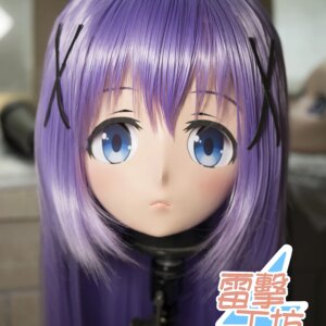 (X-KM155)Quality Handmade Female/Girl Resin Japanese Cartoon Character Animego Cosplay Kigurumi Mask Crossdresser