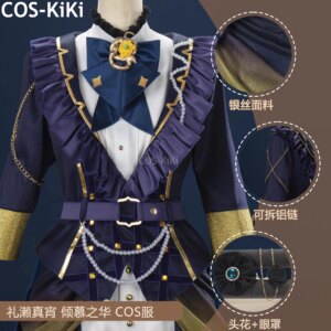 COS-KiKi Ensemble Stars 2 Ayase Mayoi/Hibiki Wataru/Shiina Niki Cross Topic Pool Game Suit Gorgeous Cosplay Costume Halloween