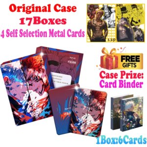 Newest Wholesale Fanhua Culture Jujutsu Kaisen Colored Paper JJK Trading Collection Card Anime Gojo Satoru ACG TCG Hobbies Gift