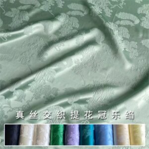 140cm width jacquard brocade silk fabric new Chinese clothing cheongsam dress blouse